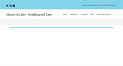 Desktop Screenshot of measuredlives.com